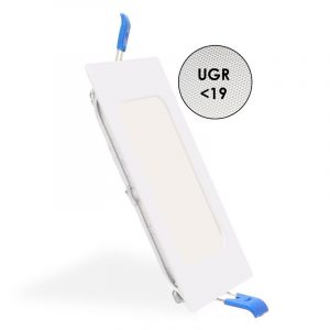 Panel Led Cuadrado Serie Pro 6W Cct