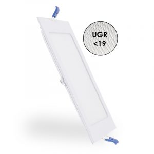 Panel Led Cuadrado Serie Pro 12W Cct