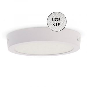 Panel de Superficie Serie Pro Circular 12W Cct