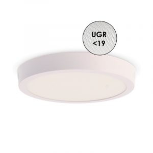 Panel de Superficie Serie Slim Circular 20W Cct