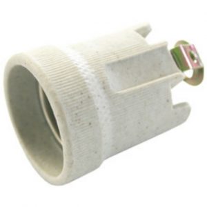 Portalámparas cerámico E27