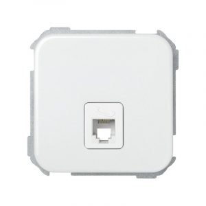 Toma telefónica con 4 contactos RJ11 Simon 31