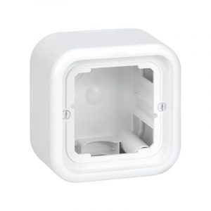 Caja de superficie alta para 1 elemento Simon 31