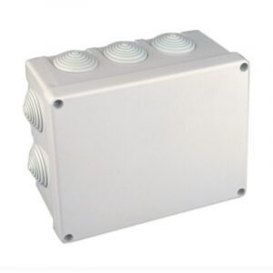 Caja estanca rectangular - Conexión superficie 180×230×85 mm