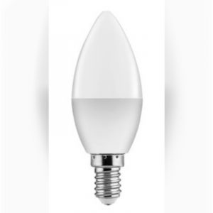 Bombilla LED - 5w Vela C37-Rosca E14, 230 VAC.