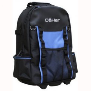 Mochila para herramientas con ruedas y asas