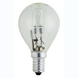 Bombilla ecohalógena E14 42W Transparente