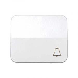 Tecla individual con grabado campana para pulsador Simon 75