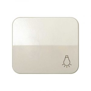 Tecla individual con grabado luz para pulsador Simon 75 - Marfil