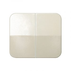 Tecla doble para mecanismos de mando Simon 75 - Marfil