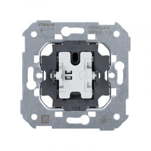 Pulsador 10 A 250V~ con sistema de embornamiento rápido Simon 75