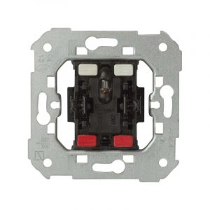 Cruzamiento 10 AX 250V~ con luminoso incorporado y sistema de embornamiento rápido Simon 75