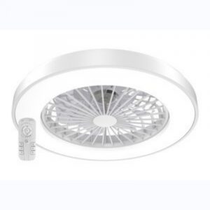 Ventilador LED de techo con 7 aspas y lámpara led CCT.