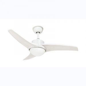 Ventilador de techo LED silencioso DC 42" con mando, 6 velocidades y 3 tonos de luz